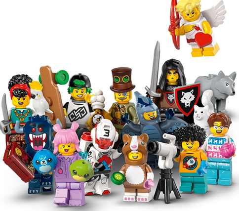 LEGO 6529139 Minifigures Series 27 6 Pack - Multipack of