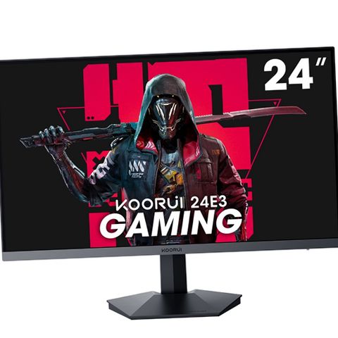 KOORUI 24E3 24'' FHD IPS PC Gaming Monitor, 1ms, 165Hz, 99% sRGB