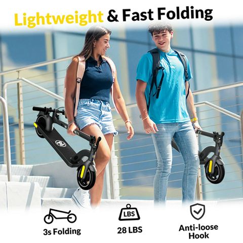 ZDZA ZW01 Electric Scooter for Adults Teens 8.5
