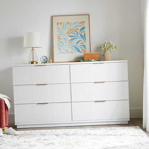 Better Homes and Gardens BHS436249972055 Lillian 6 Drawer Dresser