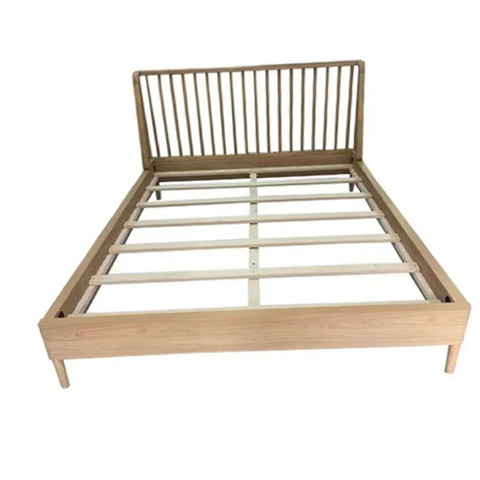 Better Homes & Gardens Lillian Spindle Bed, Queen, Natural Pine