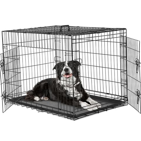 EDX DOGC-36S Medium Dog Crate with Divider Panel 36