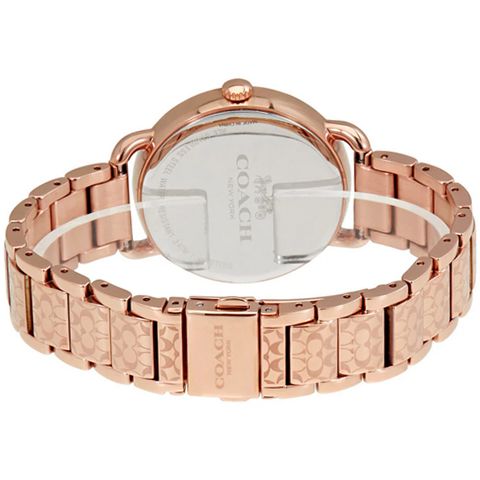 Coach 14502497 Delancey Silver Dial Rose Gold-Tone Ladies Watch New Rare Luxury COACH 14502497 Delancey Silver Dial Stainless Rose Gold-tone  main image 3
