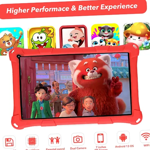 Tablette pour enfants 5G WiFi 7 pouces, version mondiale