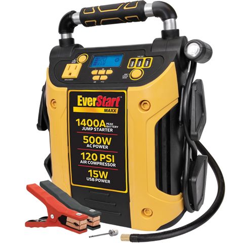 JUMP　STARTER EverStart J5CPDE Jump Starter Power Station 1400 Peak Amps 500W