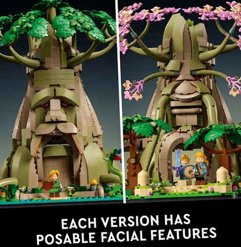 LEGO 6471381 The Legend of Zelda Great Deku Tree 2in1 Building Set