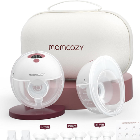 Momcozy M5-nN Breast Pump Hands Free M5, Wearable Breast Pump of