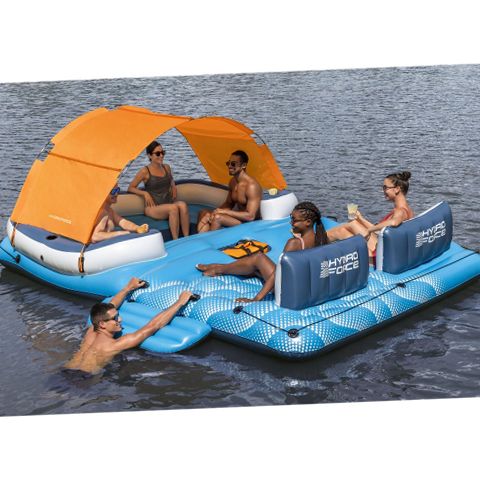 HIP PARADE ヒップパレード 6 WATER SIDE 12個 セット Bestway 43105E-BW-B CoolerZ Tropical Breeze 6-Person Inflatable