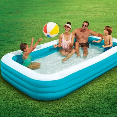 Bluescape WM-00777 10ft Family Inflatable Swimming Pool