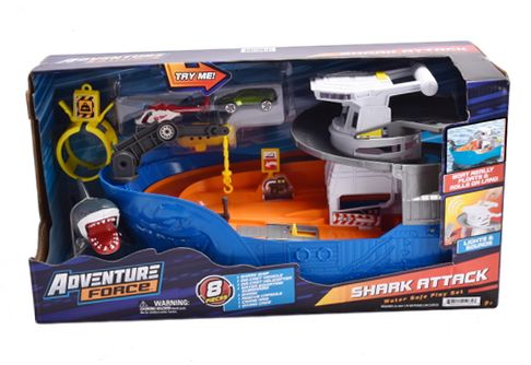 SHARK ATTACK シャークアタック　キャスター付き2段ワゴン SHARK ATTACK シャークアタック キャスター付き2段ワゴン Amazon