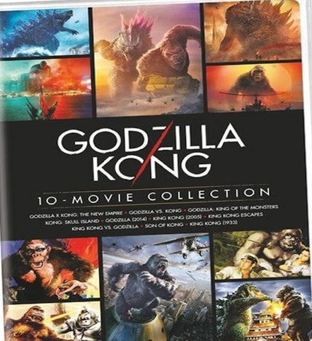 Warner Home Video Godzilla/Kong 10Movie Collection (DVD) | eBay