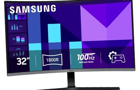 Samsung LS32D39CGANXZA 32 Essential S3 FHD 100Hz Curved Monitor