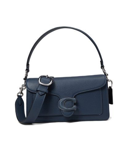 Coach Polished Pebble Tabby Shoulder Bag 26 Denim Leather One Size