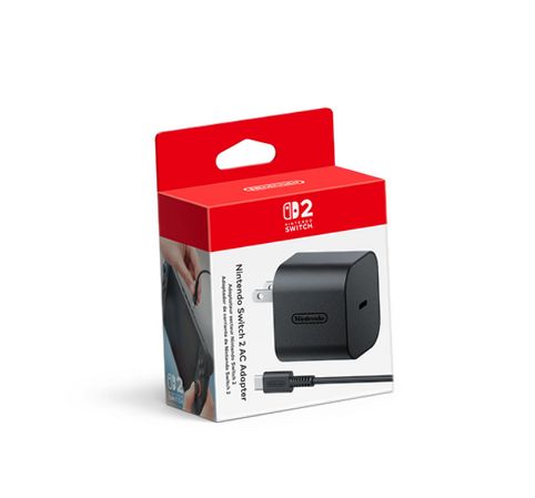 Nintendo Switch 2 AC Adapter Replacement Power Adapter Black