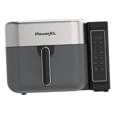 PowerXL AF4082-0BP-ID 8Qt AIRMAX Air Fryer with 6 Pre-sets, Gray