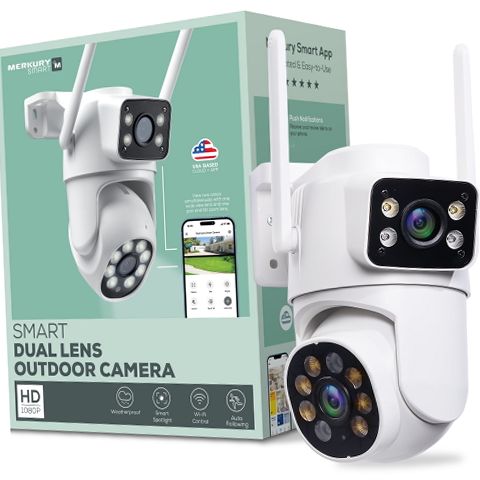 Merkury Innovations MI-CW084-199W Smart Outdoor Camera 1080p