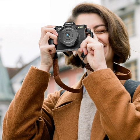 NBD S100 4K Digital Camera 48MP Sensor with Detachable 52mm Wide