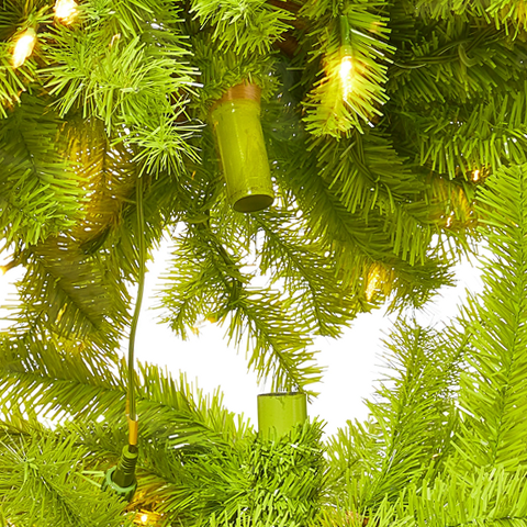 Holiday Time TV60CH250L00 6' Lawndale Spruce Prelit Green