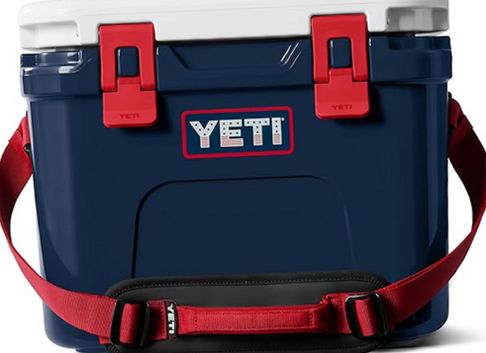 YETI Roadie 15 Hard Cooler with DoubleDuty Shoulder Strap