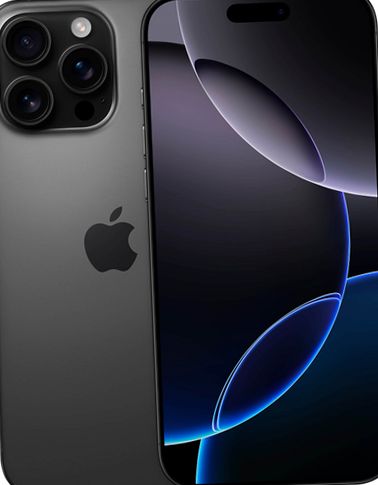 Apple iPhone 16 Pro Max 256GB Black Titanium LTE Cellular Straight