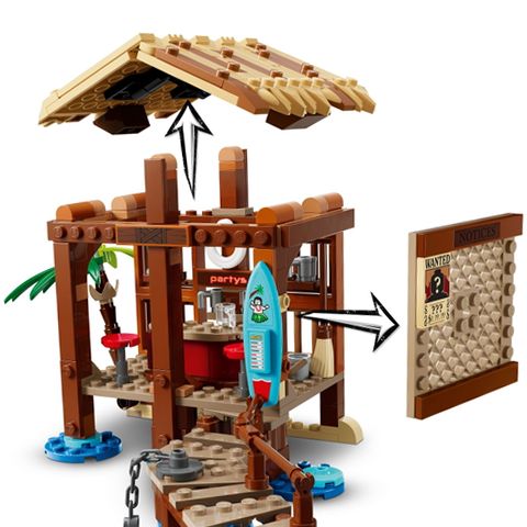 LEGO 75636 ONE Piece Windmill Village Hut Building Blocks