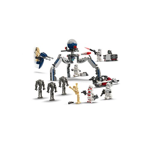 M∀LICE サプライセット LEGO 6470418 Star Wars Clone Trooper & Battle Droid Battle Pack