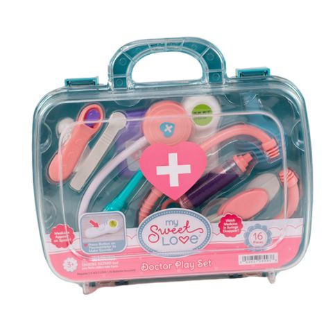 My Sweet Love 66785 Doctor Kit Case for Baby Dolls, 16 Pieces
