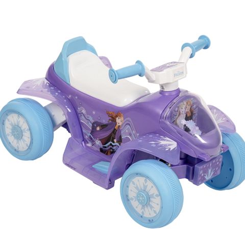 Huffy 19215 Disney Frozen 6V Electric Ride-On Quad, Purple, Ages