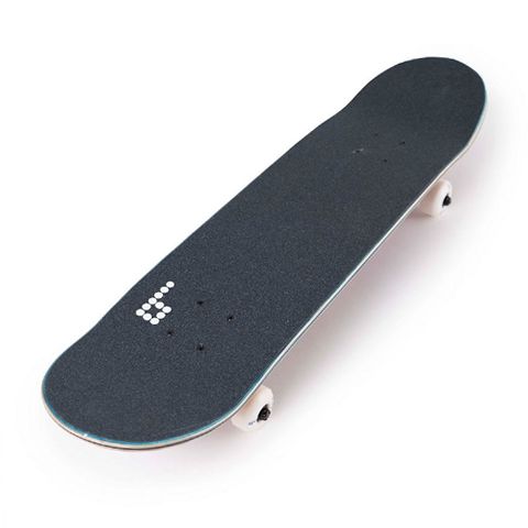 Braille 2Pcs Skateboarding Pro Complete Skateboard, Multicolor