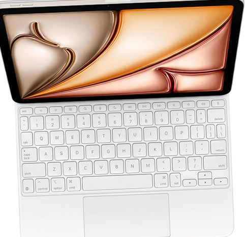 新品Apple iPad Air Magic Keyboard MDFV4J/A Apple MDFV4LL/A Magic Keyboard for iPad Air 11-inch 2025 (M3
