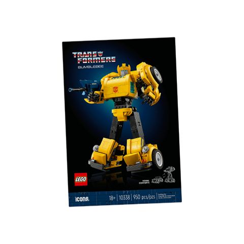 LEGO 6471393 Icons Transformers Bumblebee Collectible Building Set