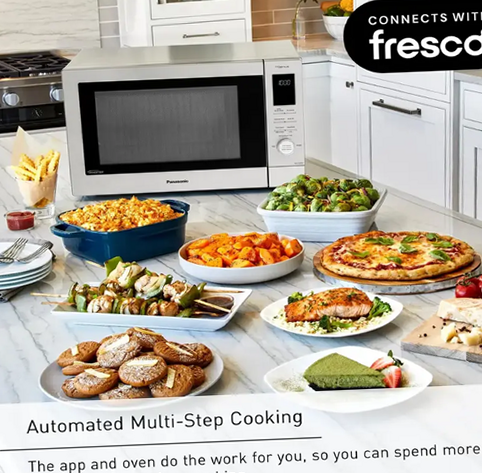 Panasonic NN-CV87QS HomeCHEF Connect 4-in-1 Multi-Oven 1.2 Cu. Ft