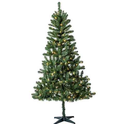 Holiday Time TG66M2BJHD00 6.5' Pre-Lit Madison Pine Green
