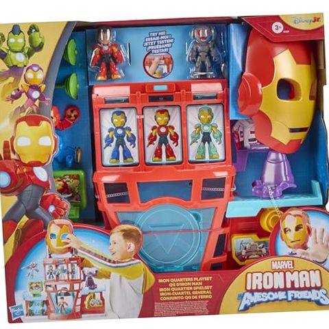Hasbro Iron Man and His Awesome Friends IMF IQ Playset with