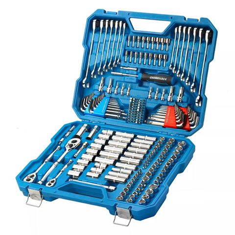 Channellock Professional Mechanic Tool Set, 225-Piece, Chrome