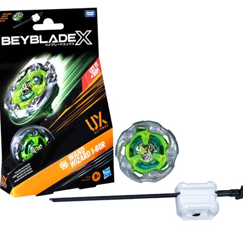 Hasbro Beyblade X Wand Wizard 1-60R UX Starter Pack with Attack