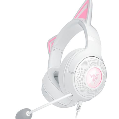 Razer Kraken Kitty V2 Wired Gaming Headset, TriForce 40mm Drivers