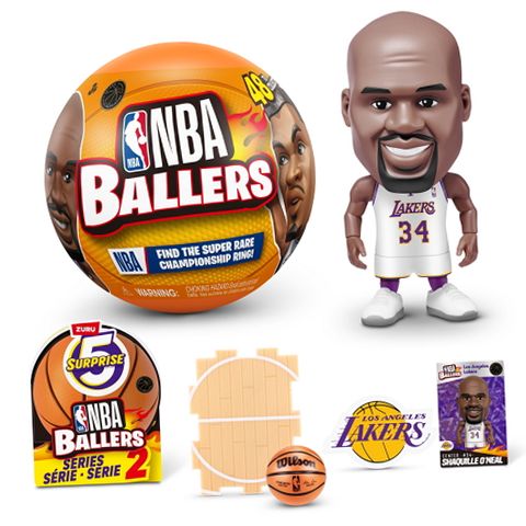 Zuru 94273121 5 Surprise NBA Ballers Series 2 by ZURU: PVC Mini