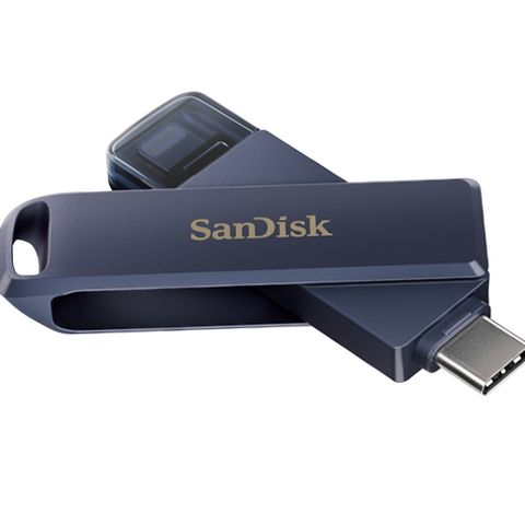 SanDisk SDIX90N-256G-AW6ME Phone Drive Flip 256GB USB Flash Drive