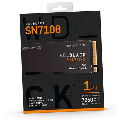 WD BLACK WDBELG0010BBK-WRWM 1TB SN7100 NVMe Internal SSD Solid
