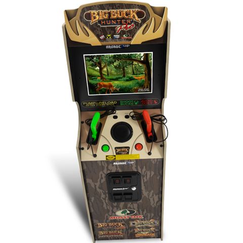 Arcade1Up Big Buck Hunter Mossy Oak Deluxe Arcade Machine, 17-Inch