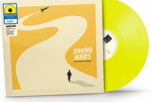 WEA Bruno Mars Doo Wops & Hooligans (Neon Yellow) (Vinyl) | eBay