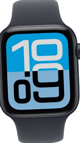 Apple Watch SE 3 44mm Midnight Aluminum - Midnight Sport Band