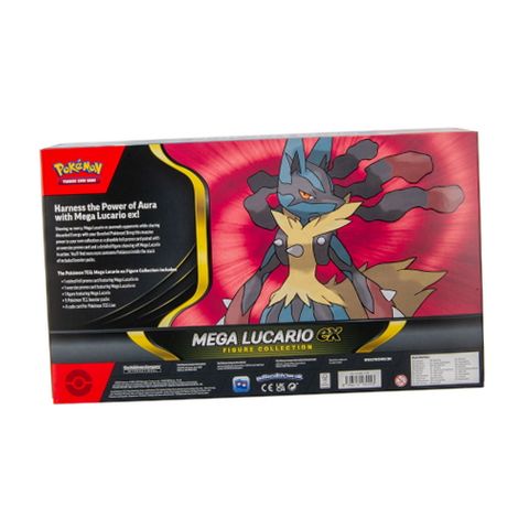 Pokemon 2U4ZS09XCPTT Mega Lucario ex Figure Collection, Etched