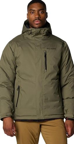 Columbia 208943 Oak Harbor II Insulated Jacket for Men, S, Stone