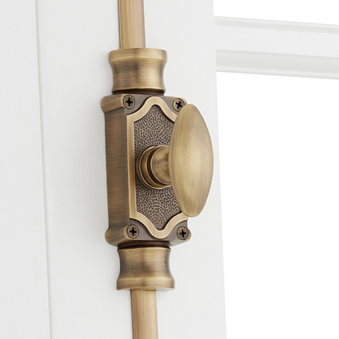 Signature Hardware 560231 Corabel Brass Cabinet Cremone Bolt