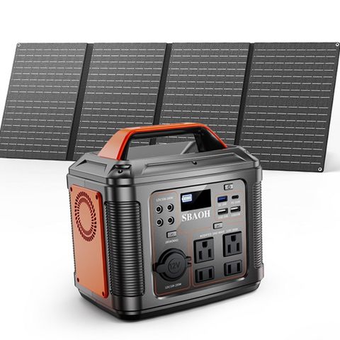 【wakaba】ポッドポイ SBAOH P302 Portable Power Station, 300W Output, 296Wh Lithium-Ion