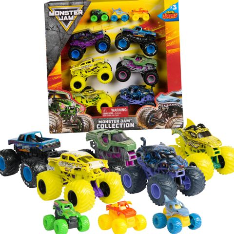 Spin Master Monster Jam Limited Edition 9-Pack Die-Cast Monster