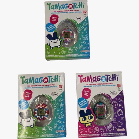 Bandai 42798C Tamagotchi Original Digital Pet Gen 2, Classic