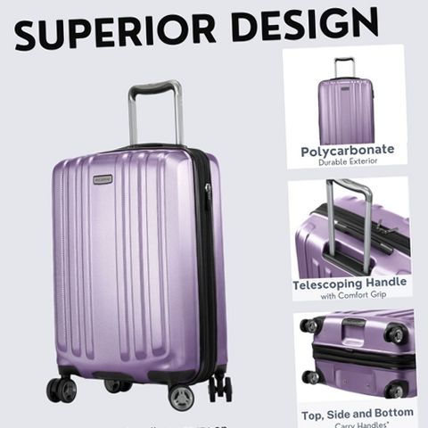 Ricardo Beverly Hills 567-20-536-4WB Kentfield Hardside Carry-on